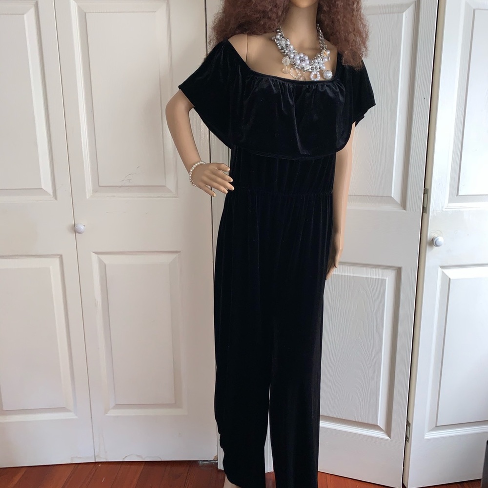 Suede Jumpsuit